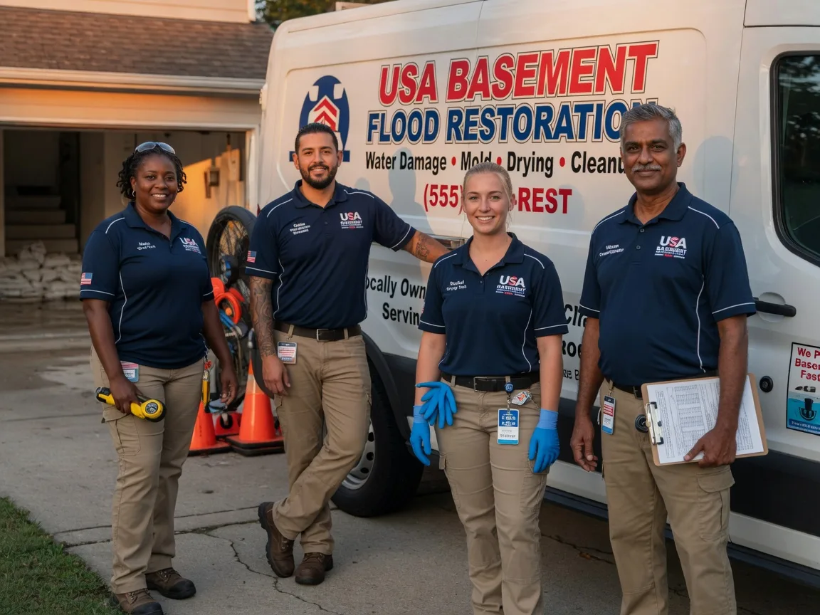 Basement Flood Cleanup company in Garrett, WY